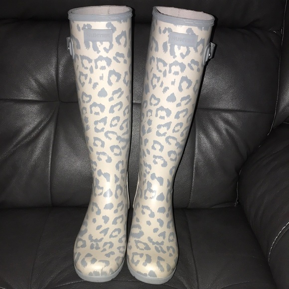 Hunter Shoes - HUNTER Refined Leopard Hybrid Rainboot